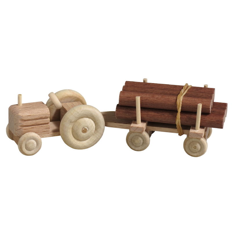 Miniatur Traktor (6), natur