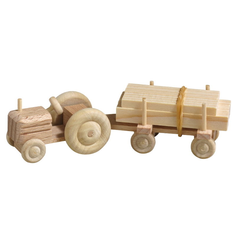 Miniatur Traktor (6), natur